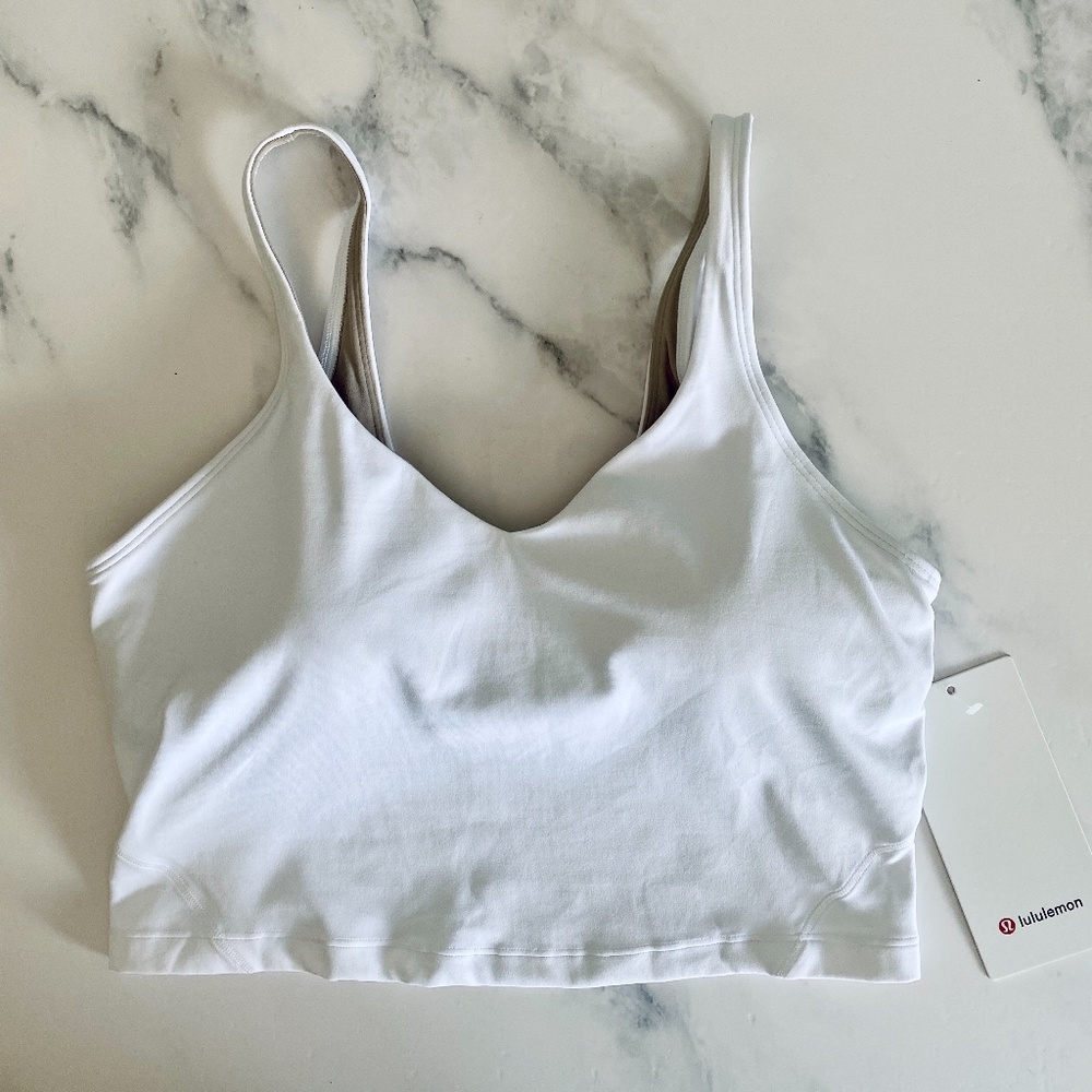 Lululemon Align Tank - White Size 10 Cropped Top
